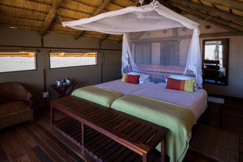 Kulala Desert Lodge huisje binnen